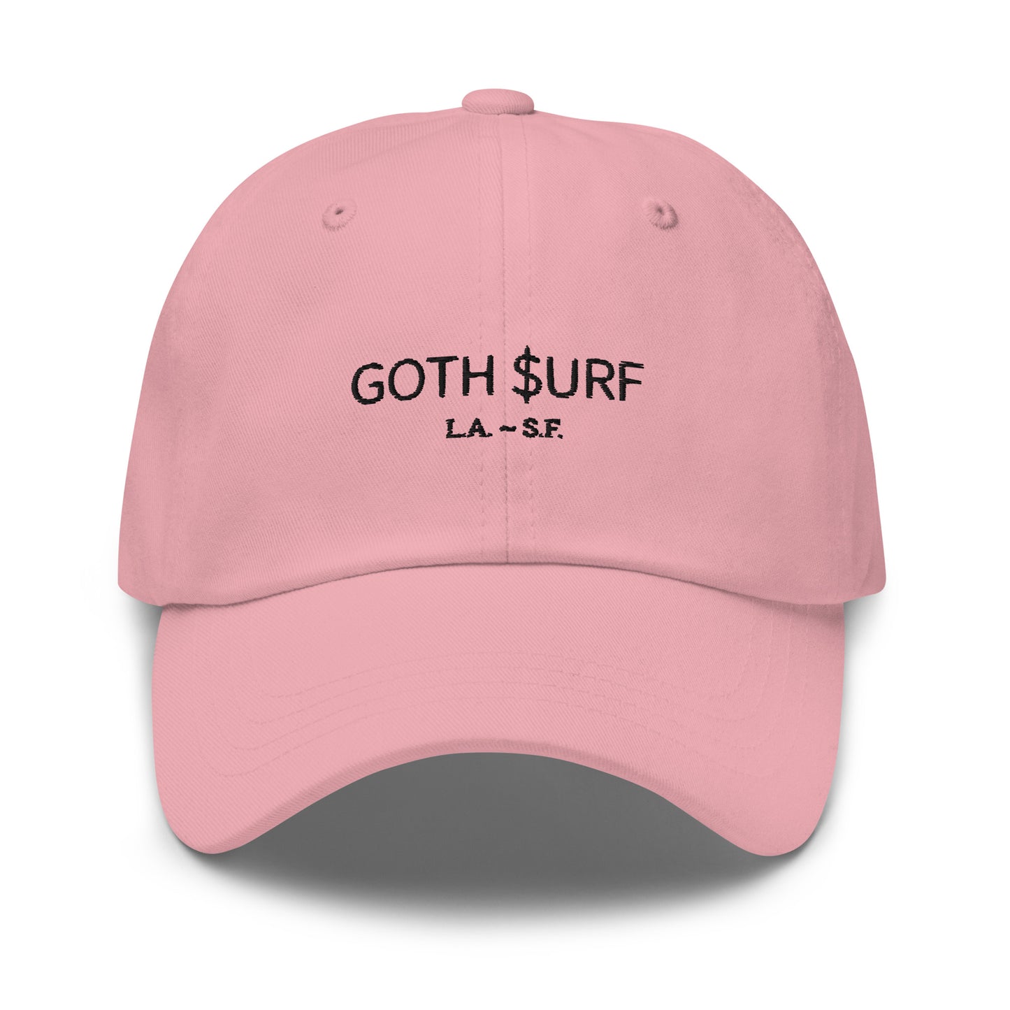 GOTH $URF - L.A. ~ S.F. - Party Hat - White and Pink