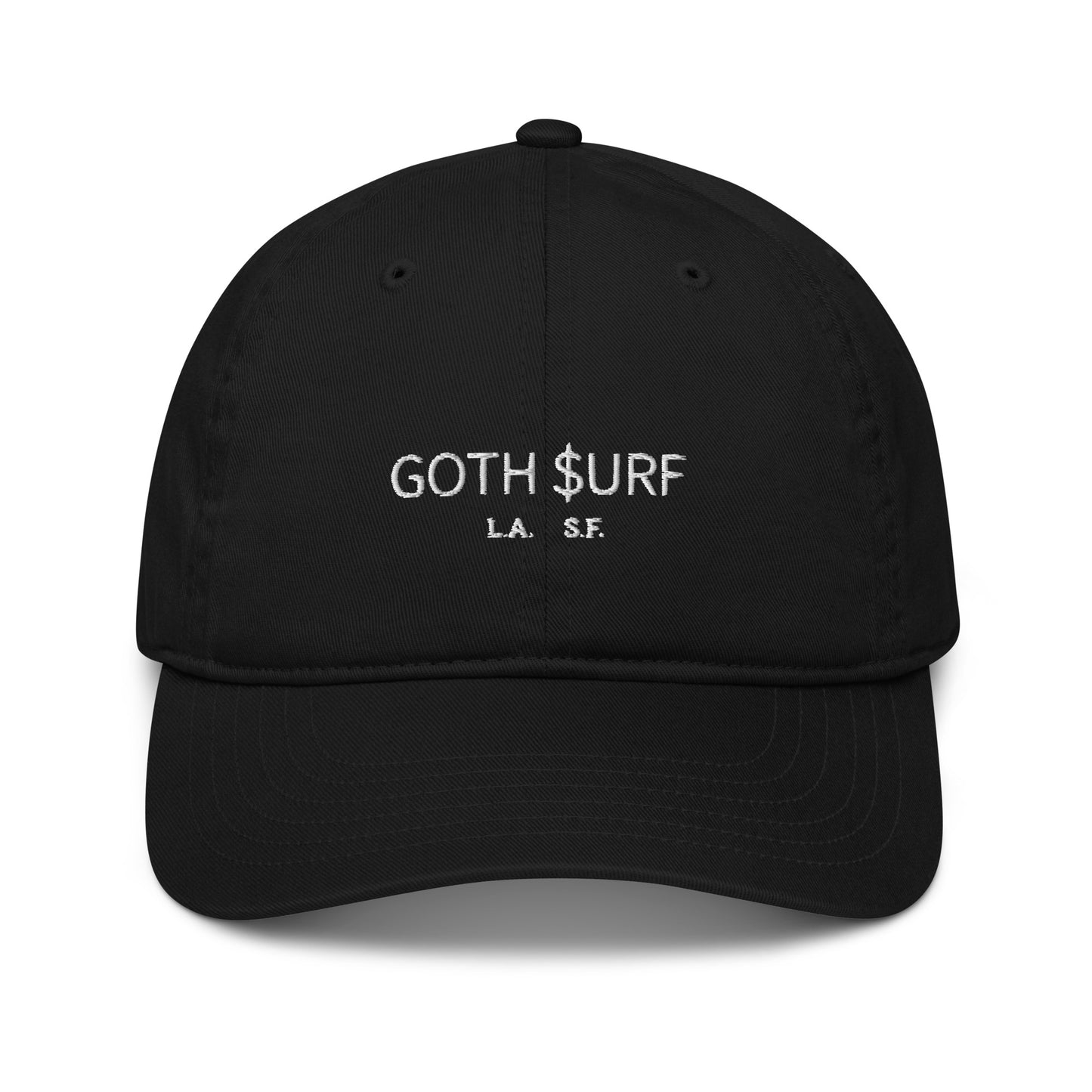 GOTH $URF - L.A. ~ S.F. - Party Hat - Black