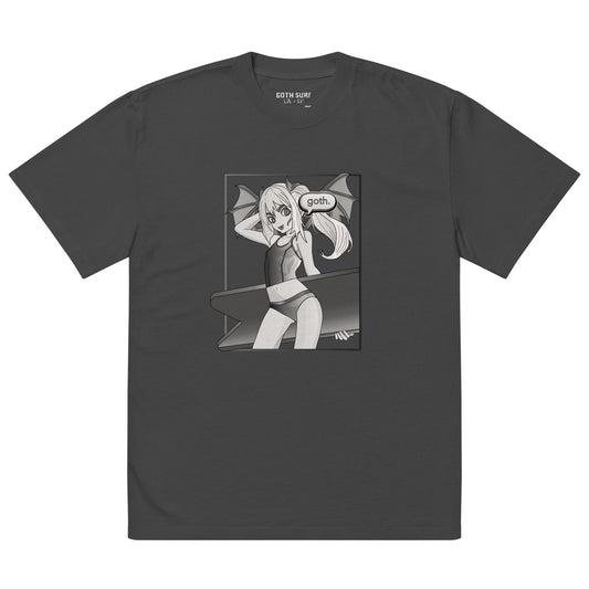 GOTH SURF - Devil Girl - FADED T - LIMITED PRODUCTION RUN 001